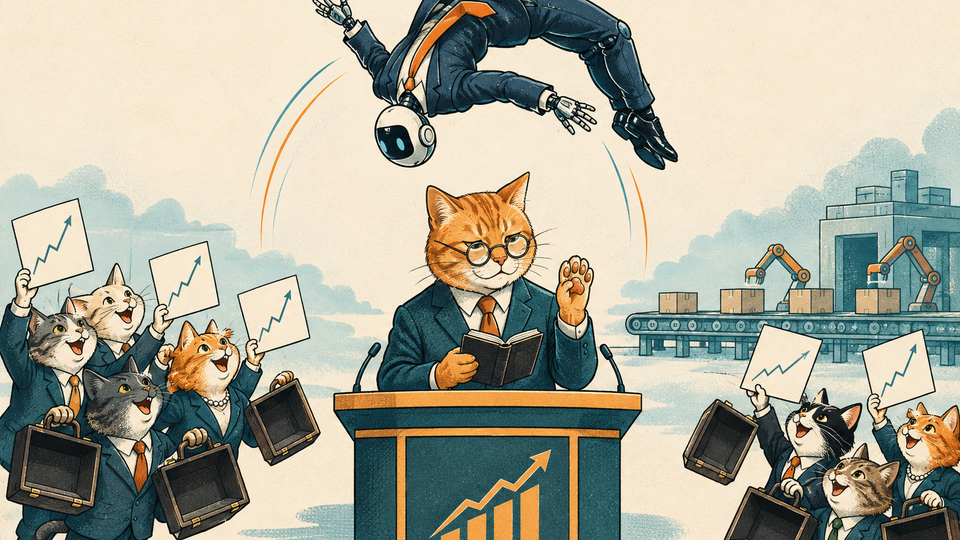 Robot Asked to Demonstrate Recurring Revenue, Performs Another Backflip
