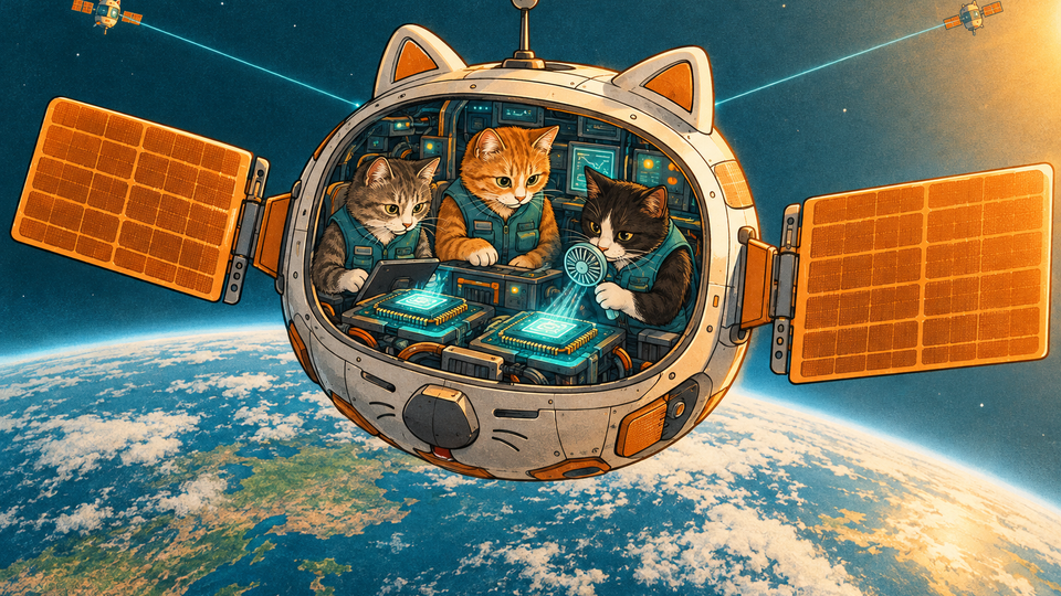 Cats Approve Orbital Cloud, Demand Sunbeam-Level Service