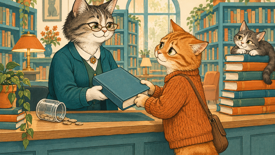 Cats Welcome Fine-Free Libraries, Demand Clarification on Book Ownership