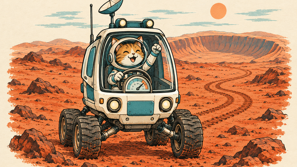 Pawseverance Sets a Record, and the Cat Republic Wants Snack Mileage